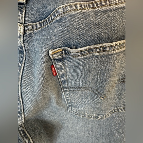 Levi's 513 Slim Straight Jeans Size 36x30 Men's Dark Wash - Picture 6 of 9